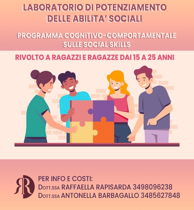 Social Skills: Gruppi sulle abilità sociali per ragazzi con